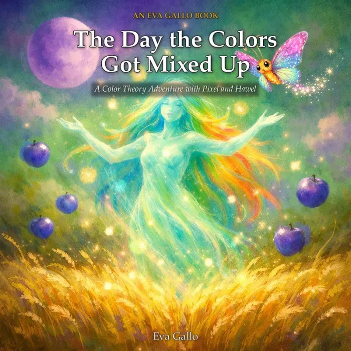 El día que se mezclaron los colores — portada del libro