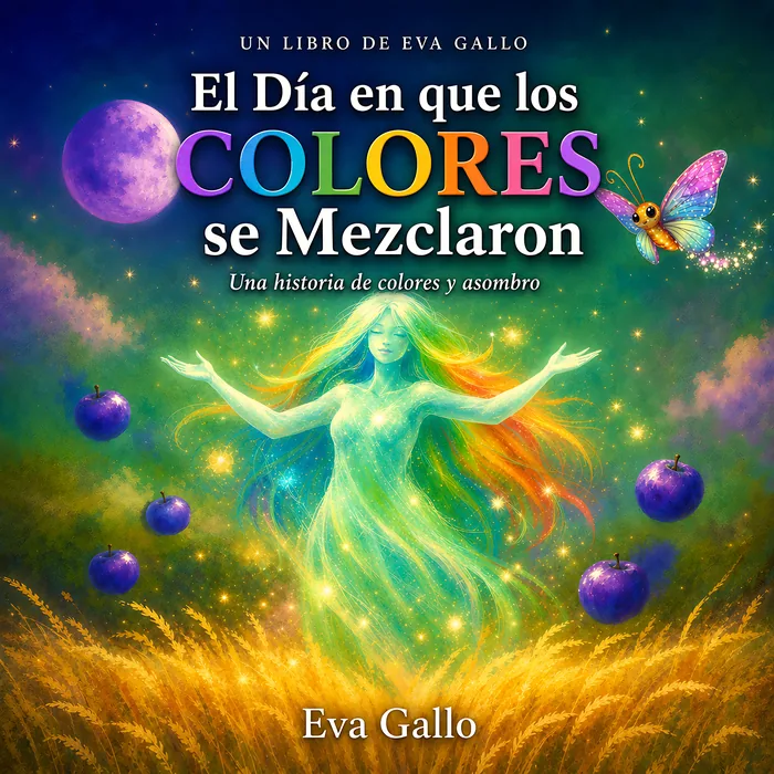 El día que se mezclaron los colores, portada del libro