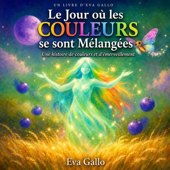 Le jour où les couleurs se sont mélangées, couverture du livre
