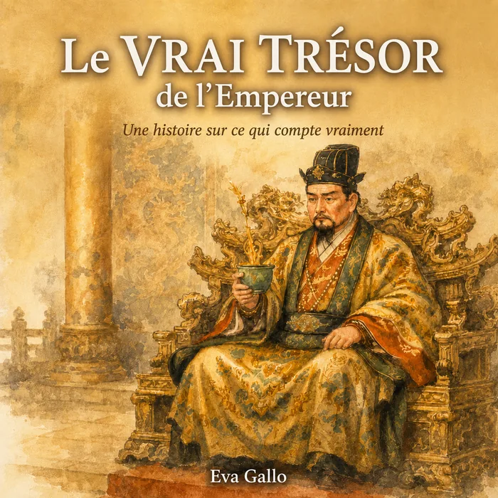 Le vrai trésor de l'empereur, couverture du livre