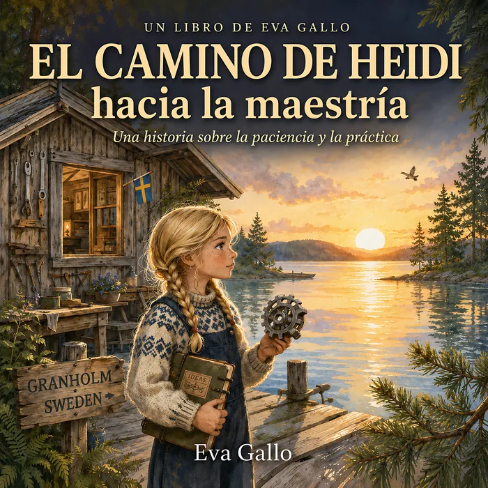 El camino de Heidi hacia la maestría, portada del libro