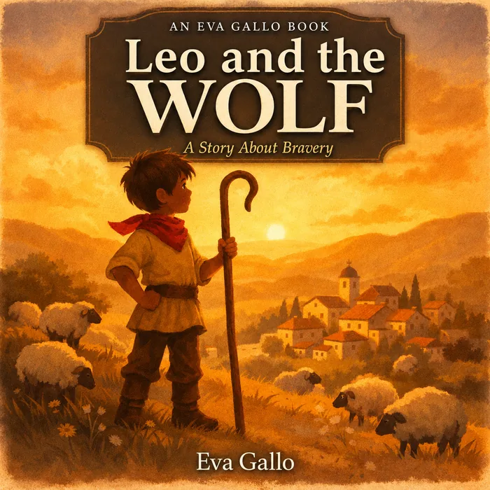 Leo and the Wolf, book cover