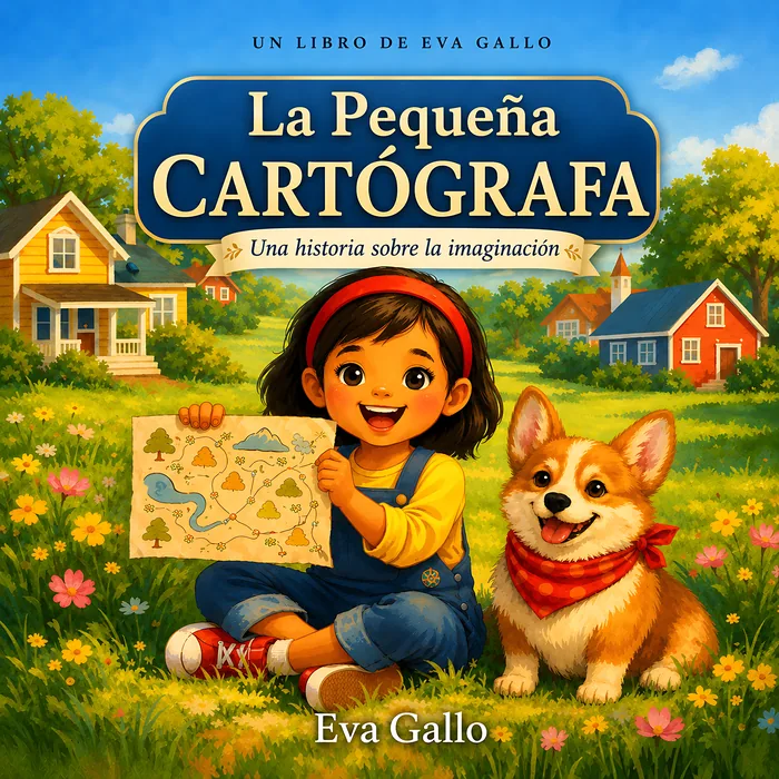 La pequeña cartógrafa, portada del libro