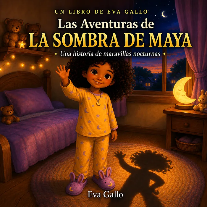 Las aventuras de la sombra de Maya, portada del libro