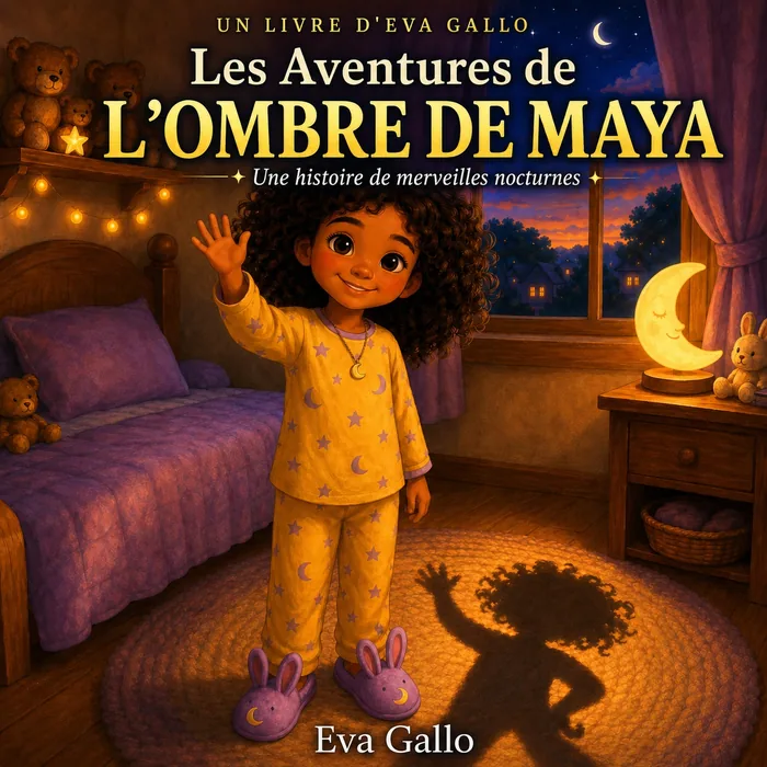 Les aventures de l'ombre de Maya, couverture du livre