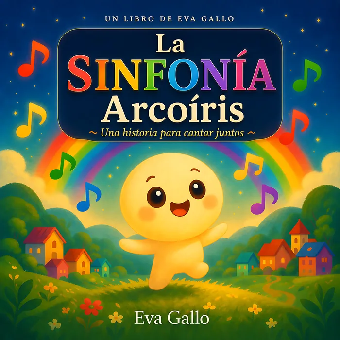 La sinfonía del arcoíris, portada del libro