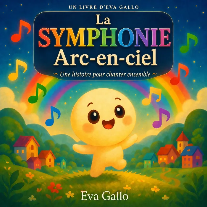 La symphonie de l'arc-en-ciel, couverture du livre