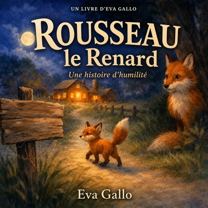 Russet le renard apprend une leçon, couverture du livre