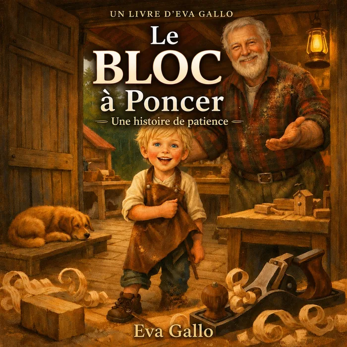 Le bloc à poncer, couverture du livre