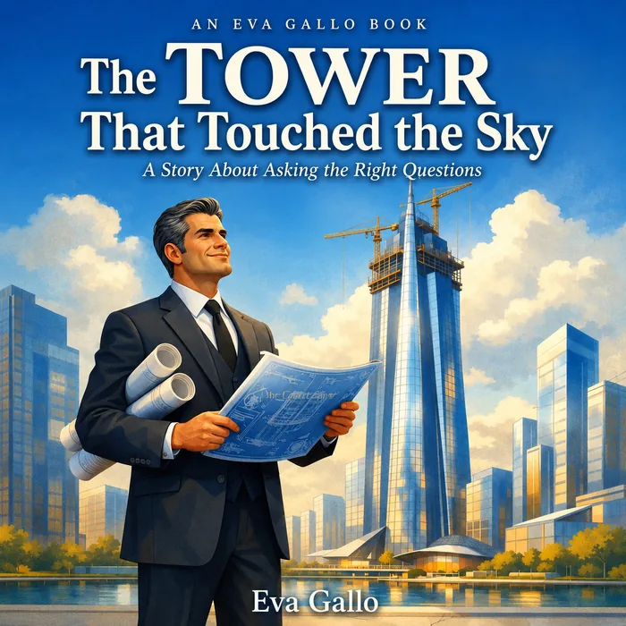The Tower That Touched the Sky, book cover